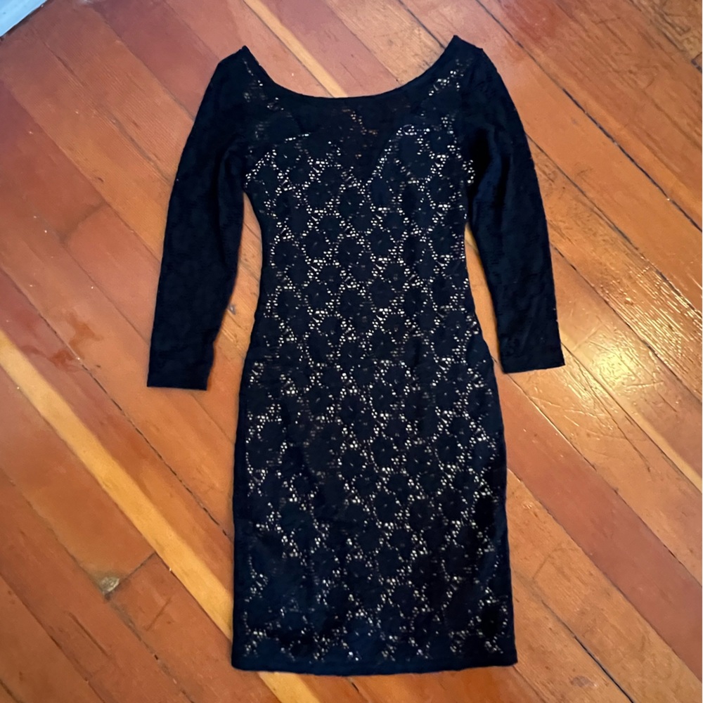 Black Lace Dress